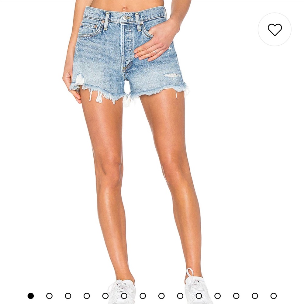Agolde Parker Vintage Cut-off Short in Swapmeet